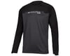 Image 1 for Endura MT500 Burner Long Sleeve Jersey (Black) (S)
